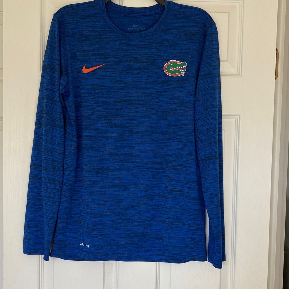 Nike Blue Long Sleeve Shirt